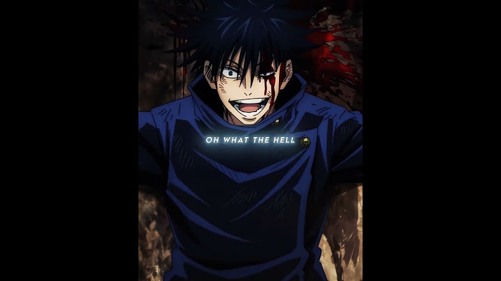 ''OH WHAT THE HELL''💀// JUJUTSU KAISEN MEGUMI EDIT #jujutsukaisen #anime #shorts