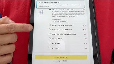 For Mom - Amazon Return Drop Off Locations Tutorial