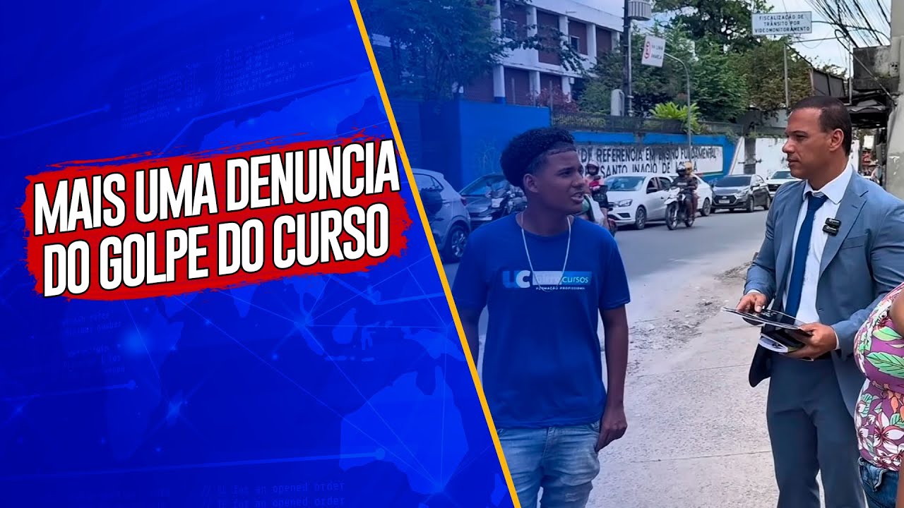 🚨Denúncia! “Golpe do curso” novamente em Recife - Blitz do Consumidor com Dilson Batista
