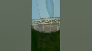 Big powerloop into small dive gap! FPV DRONE TRICK SHOT