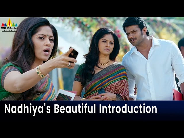 nadhiya in mirchi