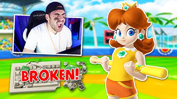 Mario Super Sluggers but Daisy literally makes me break my keyboard...