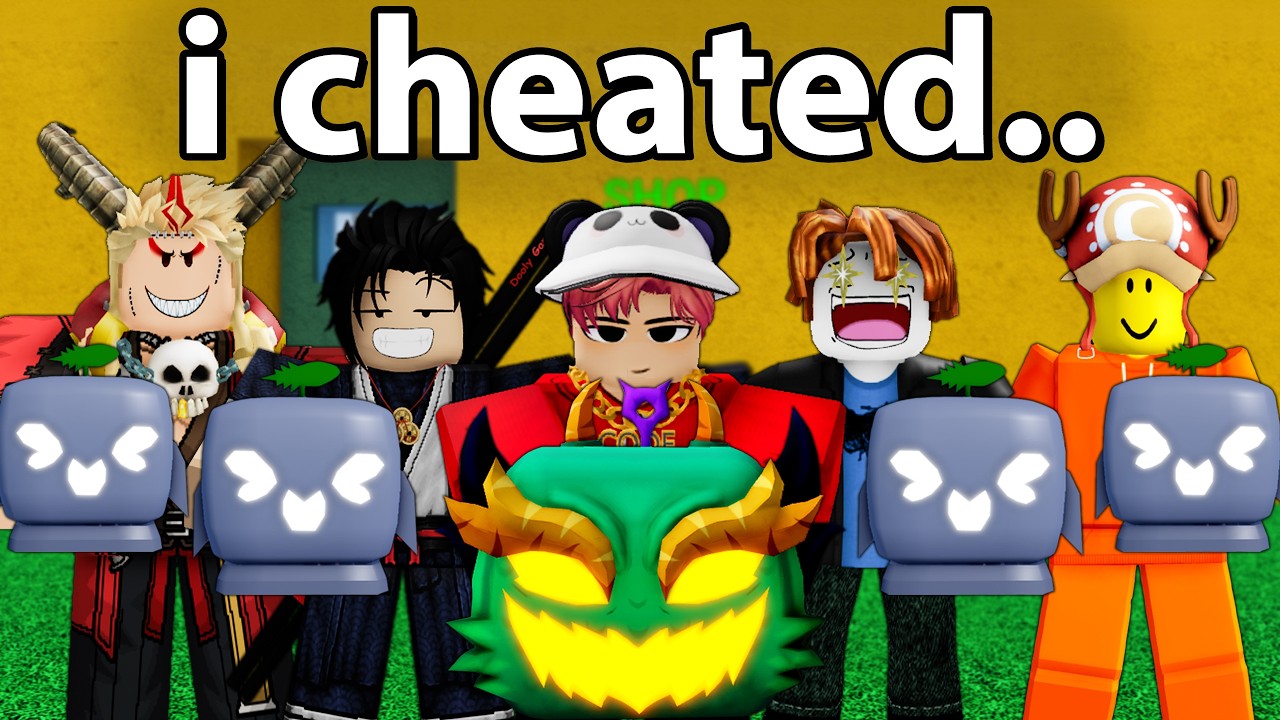 I Cheated Against YouTubers In Lucky Gacha Race