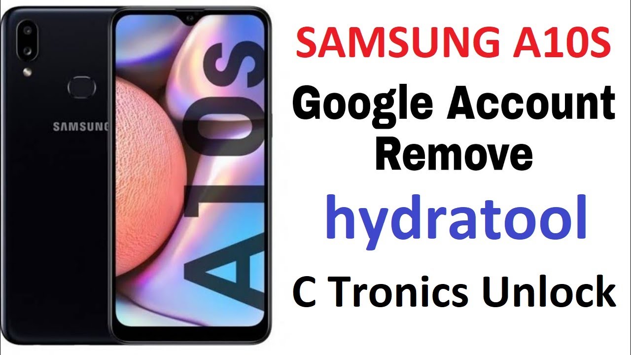 Eliminar Cuenta De FRP Samsung a10s cuenta google Fácil con HydraTool ...