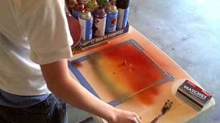 Spray Paint Art- The Cross