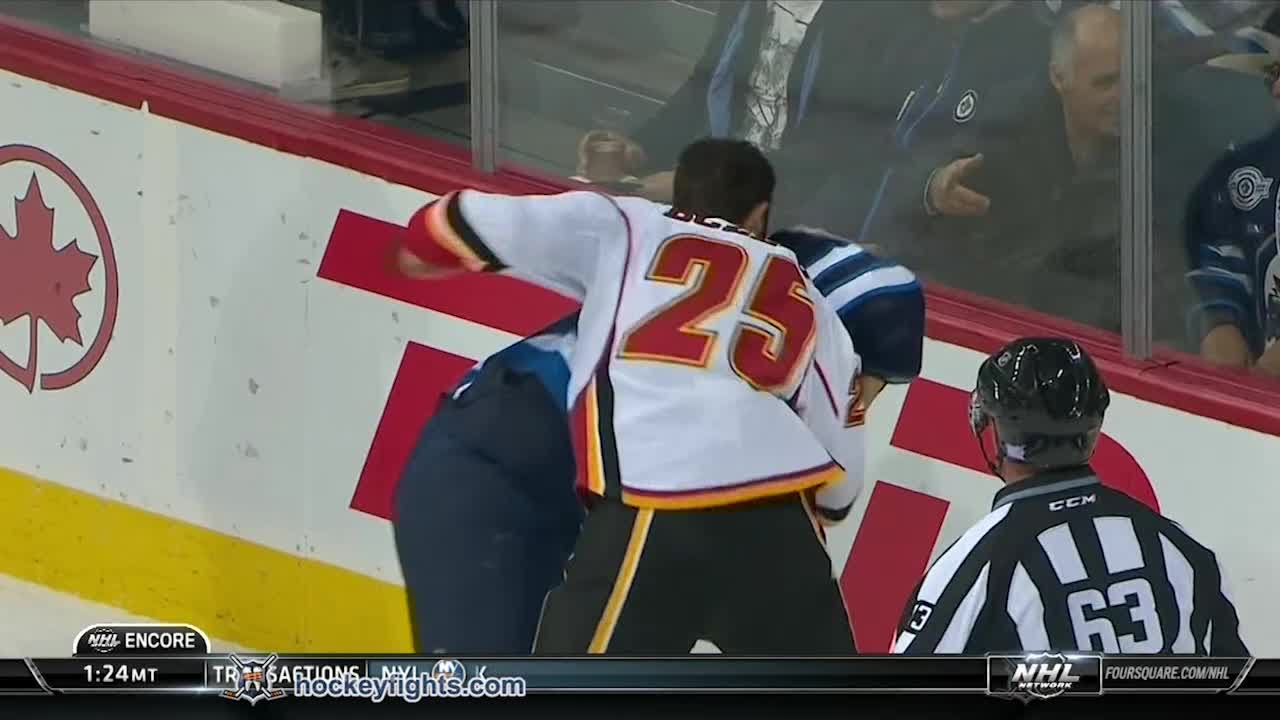 Brandon Bollig vs Ryan Reaves Mar 6, 2012 