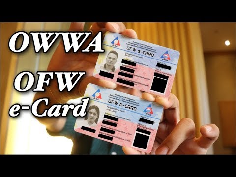 How to get OWWA OFW e-Card step by step | Bay Fam Tv