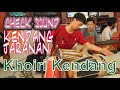 Cek sound kendang jaranan gaya  Khoiri Kendang