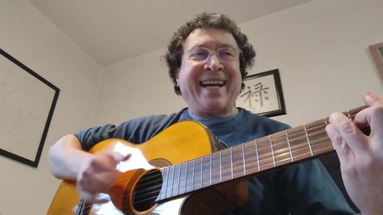 Singing and playing for fun, out of sync 🎸🎤“Venerdì è qui”