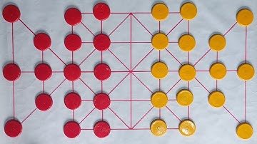 Villllage game Bead 16 //challenge accepted// Learn to play//adults board game #shologuti #bead16