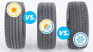 Michelin Pilot Sport 4S vs Michelin Pilot Sport All Season 4 vs Michelin X-Ice Snow