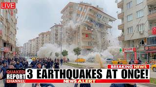Major 11:21 AM Earthquake Hits Denizli, Turkey — Panic as People Rush to Safety!