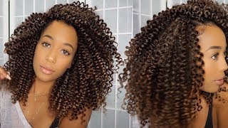 How To Install Curly Water Wave Crochet Braids l ONLY 2 HOURS!