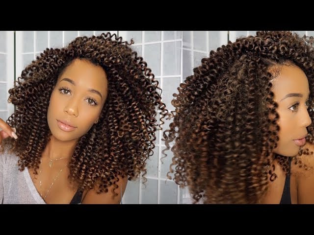 How To Install Curly Water Wave Crochet Braids l ONLY 2 HOURS! 