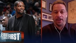 Kevin Durant has nothing to lose by returning to play — Chris Broussard | NBA | FIRST THINGS FIRST