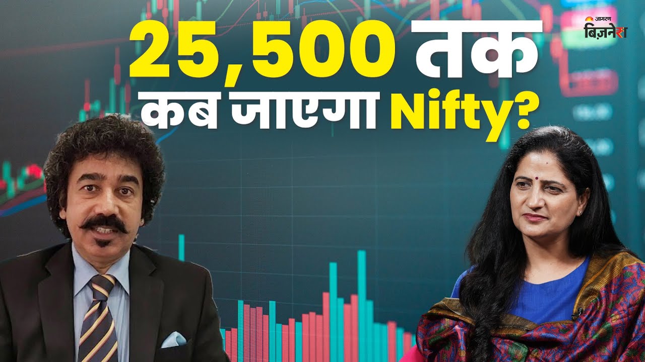 25,500 तक कब जाएगा #Nifty ? | Gaurang Shah | Geetu Moza | Stock Market Analysis