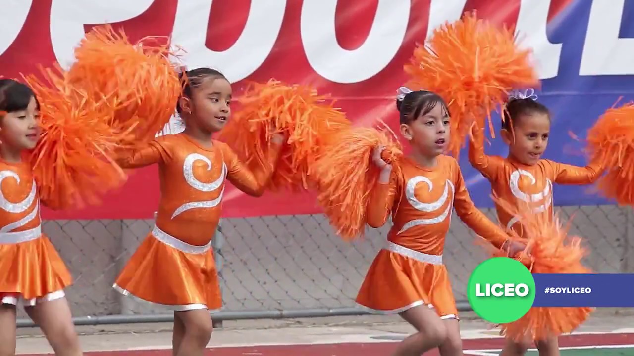 Porristas Sección Preescolar Deport LICEO 2016