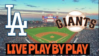 Los Angeles Dodgers vs San Francisco Giants Live Play-by-Play & Game Audio