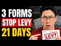 NEVER Let the IRS Drain Your Account. 3 Levy Forms You Must File in 2026