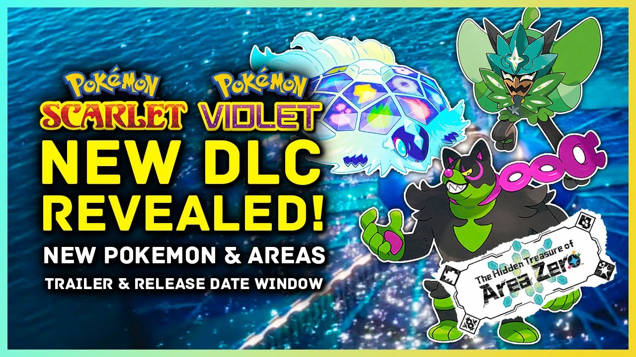 Pokémon Scarlet & Violet DLC Revealed, Will Include 2 Parts & New Pokémon