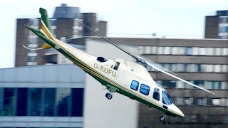 *Incredible departure* AgustaWestland A109 Grand at London Heliport!