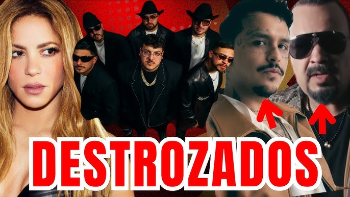 SHAKIRA se une a GRUPO FRONTERA y FUERZA REY con ATAQUE CONTRA PEPE AGUILAR y CHRISTIAN NODAL - YouTube