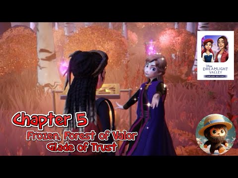 Disney Dreamlight Valley - Arcade Edition Chapter 5 - Frozen, Forest of Valor and Glade of Trust