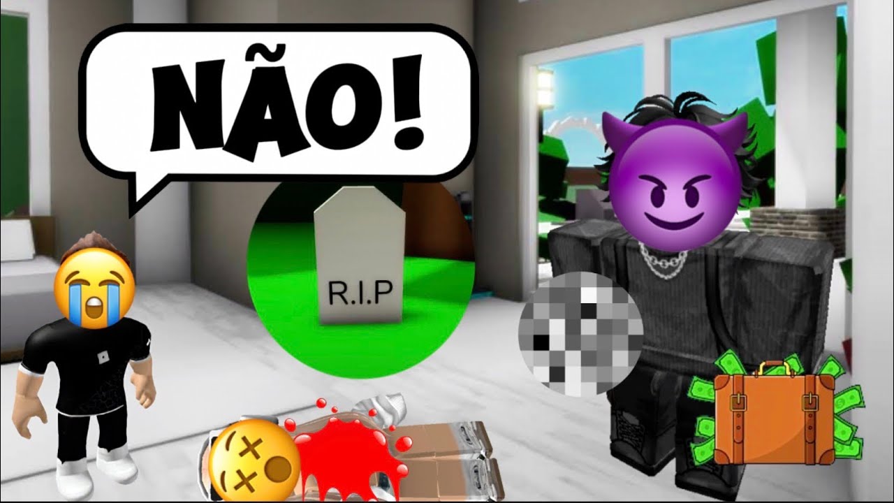 O padrasto malvado que roubou o dinheiro e destruiu a família - História Roblox
