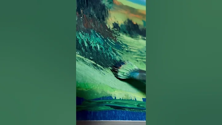 Gouache. Landscape painting. #gouache #landscapepainting #art #artist #drawing