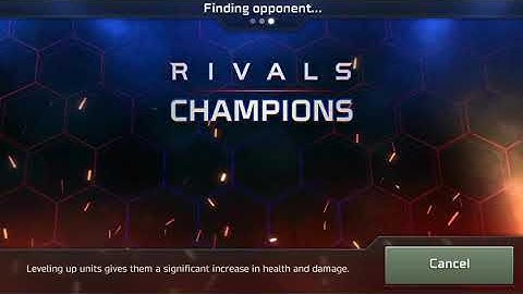 Command and Conquer Rivals: NOD action in Rivals Champions league
