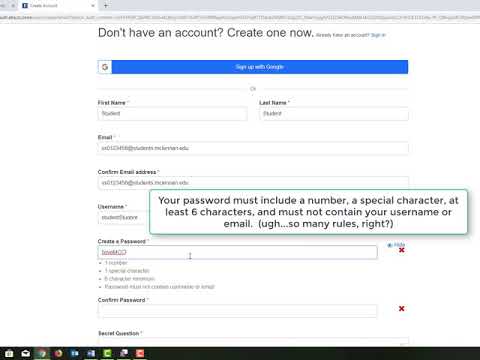 Creating a personal Ebscohost account