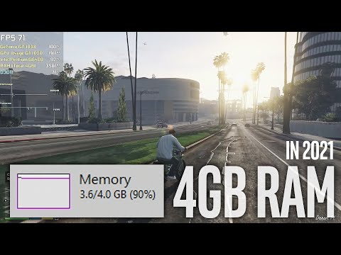 GTA V on 4GB RAM in 2021