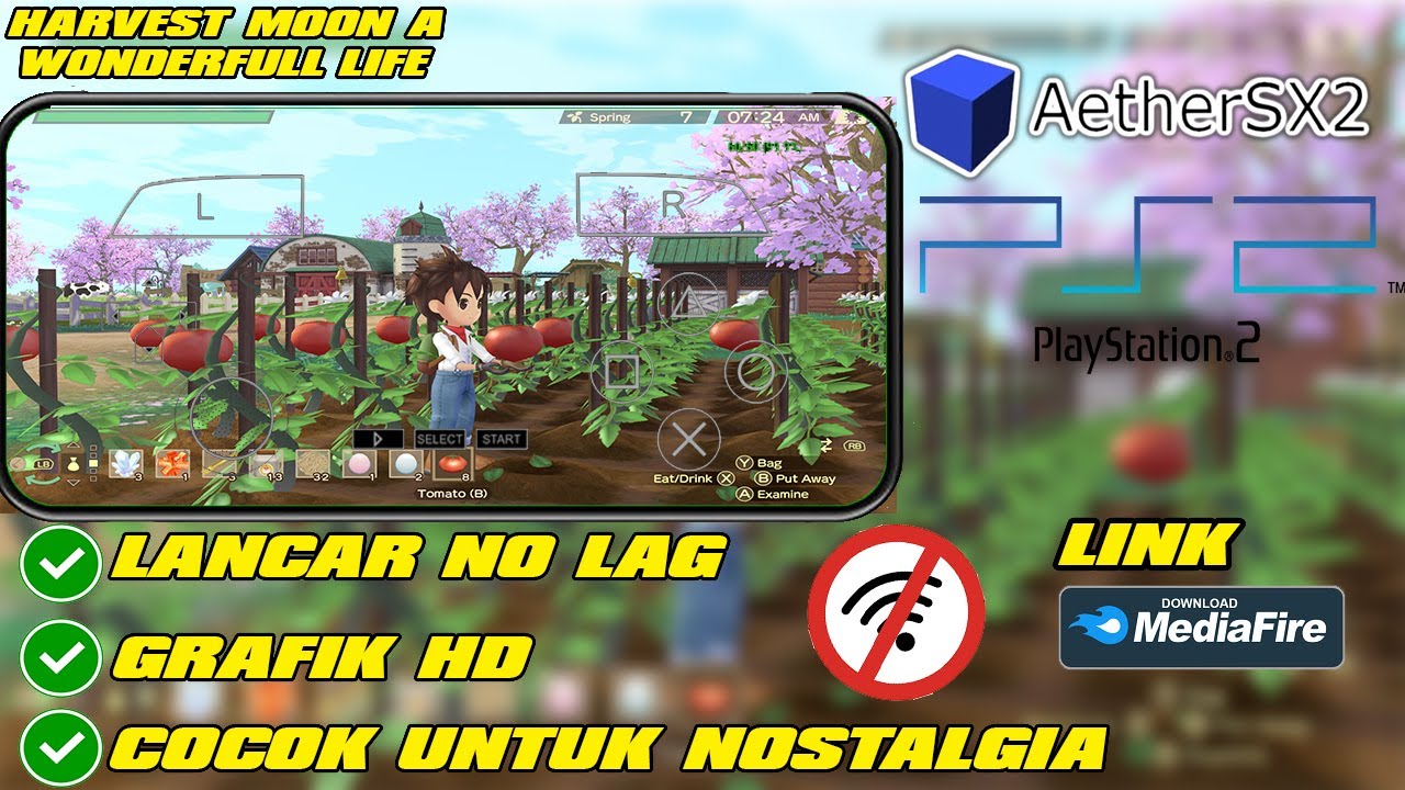 🌾 Cara Install Harvest Moon A Wonderful Life di AetherSX2 PS2 | Android Emulator