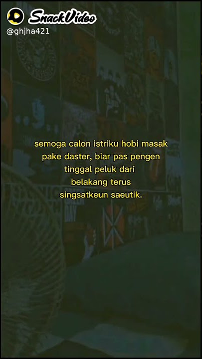 Gabut Story WhatsApp; Story pungutan Snack Vidio Story;