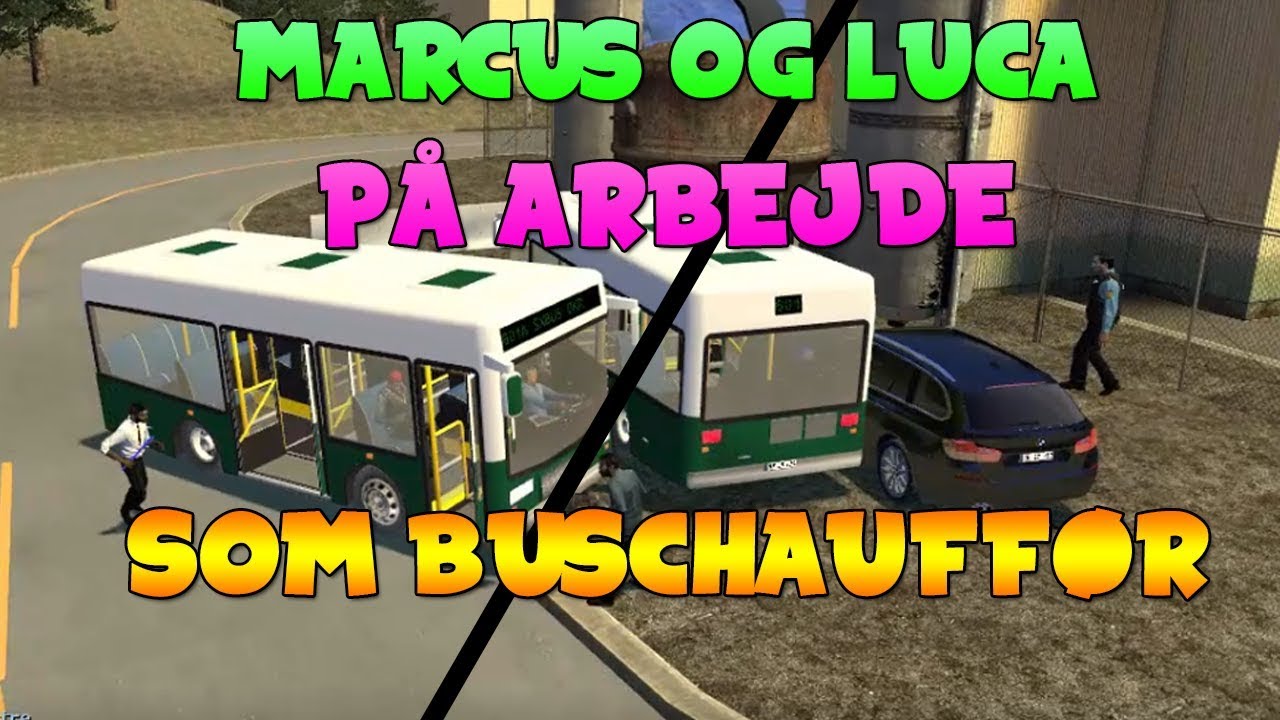 Marcus og Luca på arbejde som: Buschaufføre | Stavox