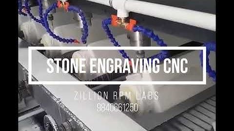 Stone engraving Multihead CNC Router