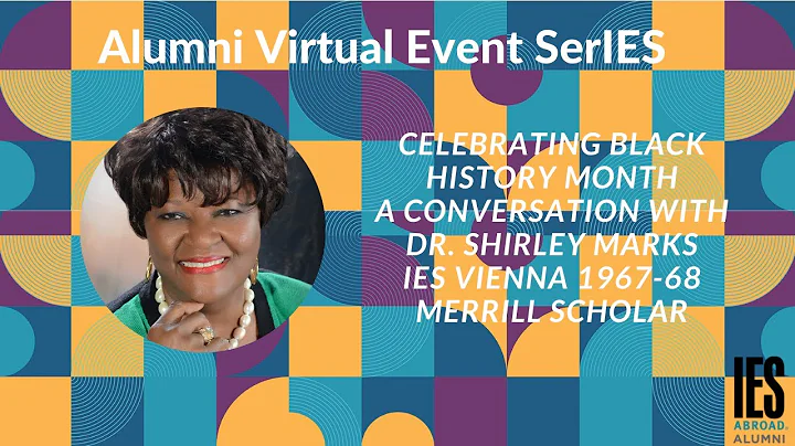 Alumni Virtual Event SerIES | Celebrating Black Hi...