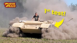 Tank First Test Drive in 29 Years!