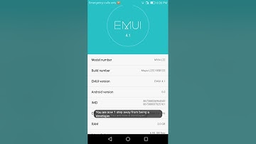 ☑️ Huawei Y5 2017 Developer Options / OEM Unlock / USB Debugging