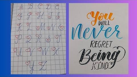 Beautiful sentence in calligraphy// Lets write names in heart ❤️ font// @artbyvincy