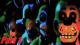 Toy Fredbear Circus World | Nights 1 And 2 (Part 1)