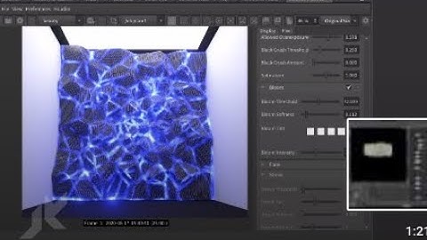 PS5 Reveal Recreation #Houdini #Redshift [Stream 2020 06 17]