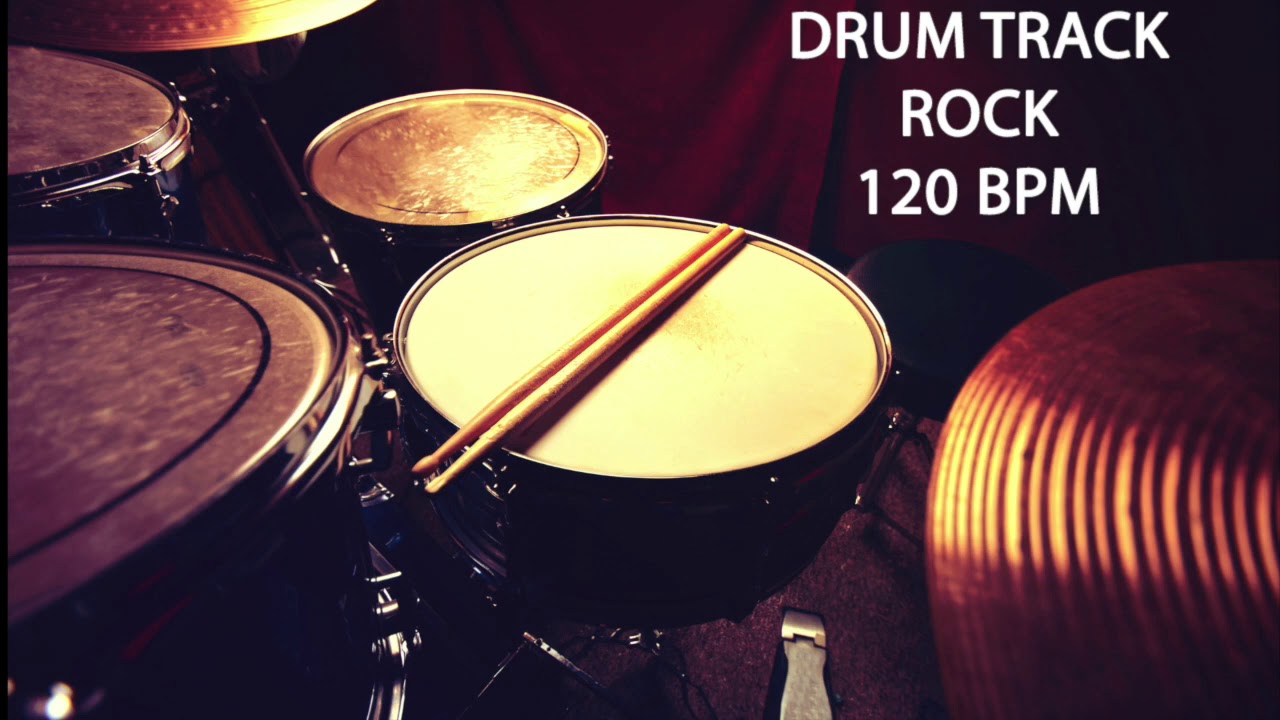 Drum Beat 120 bpm Groove Drum Track Base de batería Rock 120 BPM
