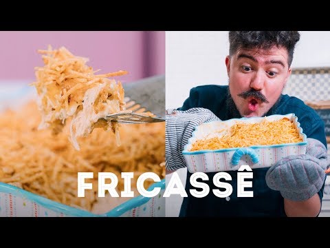 FRICASSÊ DE FRANGO FÁCIL E RÁPIDO | RECEITAS VIRAIS I BIGODE SOZINHO NA COZINHA