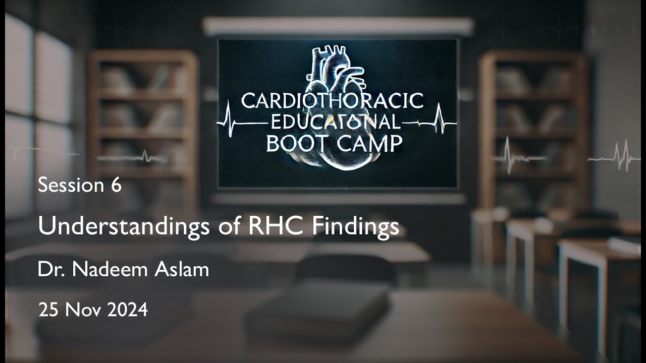 Understandings of RHC Findings - Talk by Dr Nadeem Aslam - YouTube