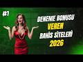 YATIRIM ŞARTSIZ DENEME BONUSU VEREN SİTELER Her Gün 1 Deneme Bonusu Bölüm 1