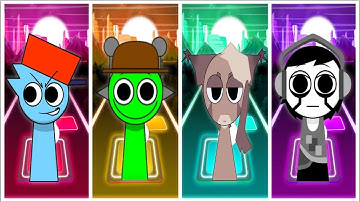 Tiles Hop Runby Incredibox Sprunki Complex Carousel Squid Game - Coffin Dance Song