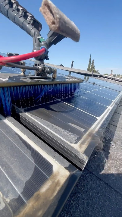 Solar panel cleaning in 2025