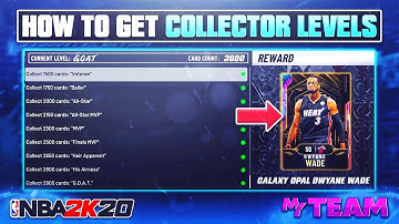 How to Increase your Collector Level in NBA 2K20: Cheap + Free Items!
