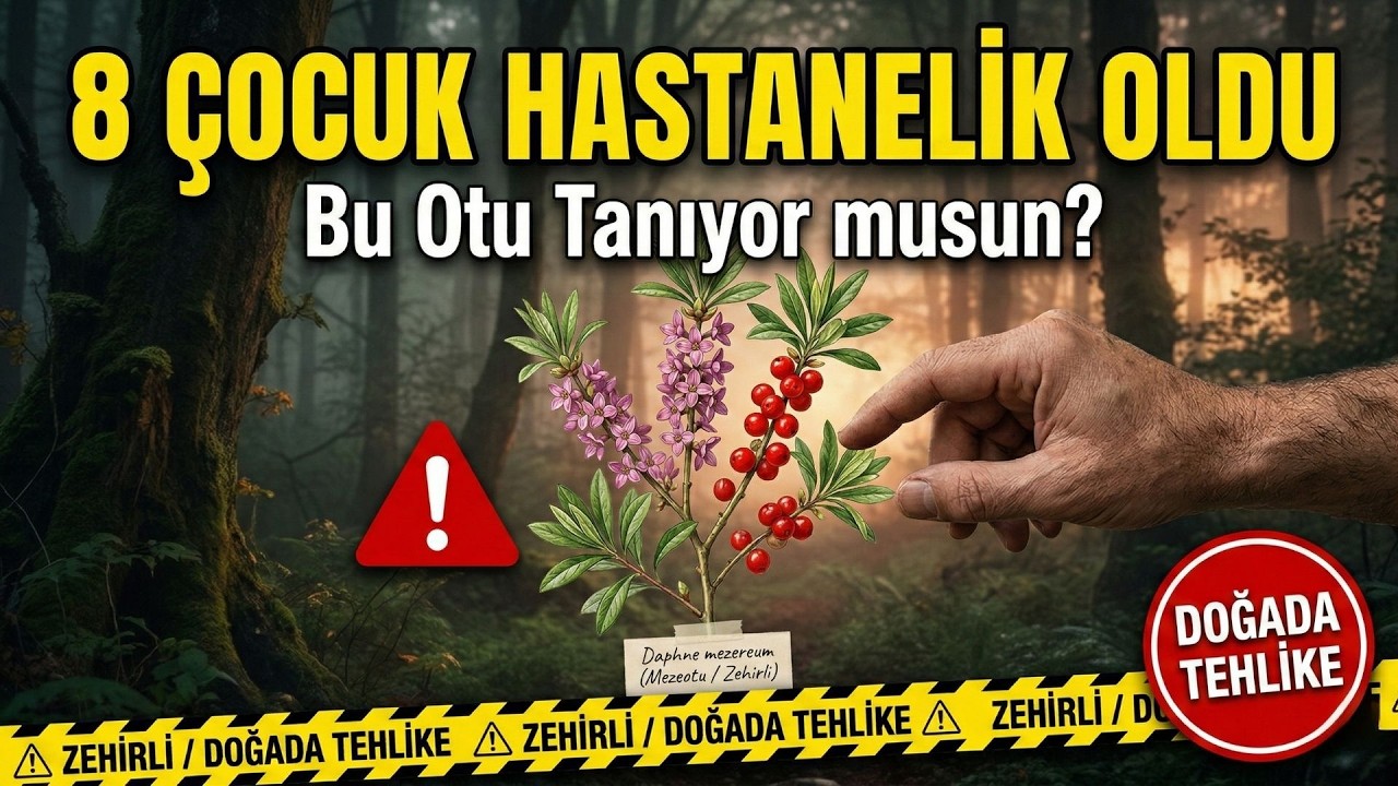 8 Çocuğu Zehirledi! Doğada Gördüğünüzde Kesinlikle Yemeyin